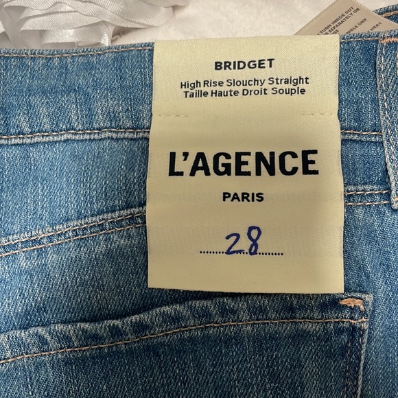 NWT L’Agence Bridget jeans - Picture 4 of 8